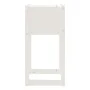 Jardinera madera maciza de pino blanco 40x40x81 cm de vidaXL, Maceteros y jardineras - Ref: Foro24-822124, Precio: 45,23 €, D...
