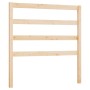 Cabecero de cama madera maciza de pino 95x4x100 cm de vidaXL, Cabeceros y pies de cama - Ref: Foro24-822232, Precio: 22,49 €,...