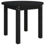 Mesa de centro de madera maciza de pino negro Ø 55x45 cm de vidaXL, Mesas de centro - Ref: Foro24-822331, Precio: 40,04 €, De...
