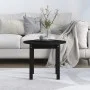 Mesa de centro de madera maciza de pino negro Ø 55x45 cm de vidaXL, Mesas de centro - Ref: Foro24-822331, Precio: 39,59 €, De...