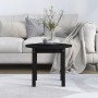 Mesa de centro de madera maciza de pino negro Ø 55x45 cm de vidaXL, Mesas de centro - Ref: Foro24-822331, Precio: 40,04 €, De...
