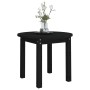 Mesa de centro de madera maciza de pino negro Ø 55x45 cm de vidaXL, Mesas de centro - Ref: Foro24-822331, Precio: 40,04 €, De...