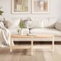 Mesa de centro de madera maciza de pino 118x63x45 cm de vidaXL, Mesas de centro - Ref: Foro24-822317, Precio: 55,43 €, Descue...