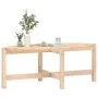 Mesa de centro de madera maciza de pino 118x63x45 cm de vidaXL, Mesas de centro - Ref: Foro24-822317, Precio: 54,84 €, Descue...