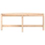 Mesa de centro de madera maciza de pino 118x63x45 cm de vidaXL, Mesas de centro - Ref: Foro24-822317, Precio: 55,43 €, Descue...
