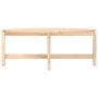Mesa de centro de madera maciza de pino 118x63x45 cm de vidaXL, Mesas de centro - Ref: Foro24-822317, Precio: 54,84 €, Descue...