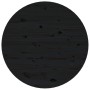 Mesa de centro de madera maciza de pino negro Ø 55x45 cm de vidaXL, Mesas de centro - Ref: Foro24-822331, Precio: 40,04 €, De...
