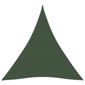 Toldo de vela HDPE verde oscuro 160 g/m² 4x5x5 m de vidaXL, Sombrillas - Ref: Foro24-311481, Precio: 39,58 €, Descuento: %