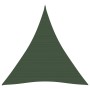 Toldo de vela HDPE verde oscuro 160 g/m² 4x5x5 m de vidaXL, Sombrillas - Ref: Foro24-311481, Precio: 39,58 €, Descuento: %