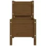 Jardinera de madera de pino maciza marrón miel 178,5x44x75 cm de vidaXL, Maceteros y jardineras - Ref: Foro24-822250, Precio:...