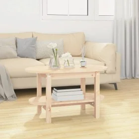 Mesa de centro de madera maciza de pino 80x45x45 cm de vidaXL, Mesas de centro - Ref: Foro24-822292, Precio: 68,69 €, Descuen...
