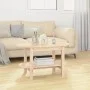 Mesa de centro de madera maciza de pino 80x45x45 cm de vidaXL, Mesas de centro - Ref: Foro24-822292, Precio: 68,69 €, Descuen...