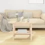 Mesa de centro de madera maciza de pino 80x45x45 cm de vidaXL, Mesas de centro - Ref: Foro24-822292, Precio: 68,69 €, Descuen...