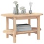 Mesa de centro de madera maciza de pino 80x45x45 cm de vidaXL, Mesas de centro - Ref: Foro24-822292, Precio: 69,70 €, Descuen...