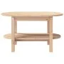 Mesa de centro de madera maciza de pino 80x45x45 cm de vidaXL, Mesas de centro - Ref: Foro24-822292, Precio: 68,69 €, Descuen...
