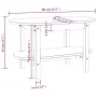 Mesa de centro de madera maciza de pino 80x45x45 cm de vidaXL, Mesas de centro - Ref: Foro24-822292, Precio: 68,69 €, Descuen...