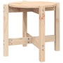 Mesa de centro de madera maciza de pino Ø52,5x45 cm de vidaXL, Mesas de centro - Ref: Foro24-822307, Precio: 30,84 €, Descuen...