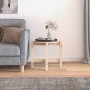 Mesa de centro de madera maciza de pino Ø52,5x45 cm de vidaXL, Mesas de centro - Ref: Foro24-822307, Precio: 30,84 €, Descuen...