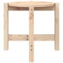 Mesa de centro de madera maciza de pino Ø52,5x45 cm de vidaXL, Mesas de centro - Ref: Foro24-822307, Precio: 30,84 €, Descuen...