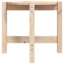 Mesa de centro de madera maciza de pino Ø52,5x45 cm de vidaXL, Mesas de centro - Ref: Foro24-822307, Precio: 30,84 €, Descuen...
