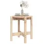 Solid pine wood coffee table Ø 42.5x45 cm by vidaXL, Coffee table - Ref: Foro24-822312, Price: 30,65 €, Discount: %