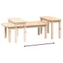 Juego de mesas de centro 2 piezas madera maciza de pino de vidaXL, Mesas de centro - Ref: Foro24-822362, Precio: 89,42 €, Des...