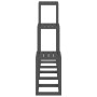 Set de bar 3 piezas madera maciza de pino gris de vidaXL, Soportes para macetas - Ref: Foro24-822269, Precio: 103,43 €, Descu...