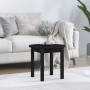 Mesa de centro madera maciza de pino negro Ø 45x40 cm de vidaXL, Mesas de centro - Ref: Foro24-822336, Precio: 32,11 €, Descu...