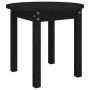 Mesa de centro madera maciza de pino negro Ø 45x40 cm de vidaXL, Mesas de centro - Ref: Foro24-822336, Precio: 32,11 €, Descu...