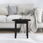 Mesa de centro madera maciza de pino negro Ø 45x40 cm de vidaXL, Mesas de centro - Ref: Foro24-822336, Precio: 32,11 €, Descu...