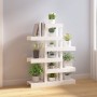 Soporte para plantas madera maciza pino blanco 85x25x109,5 cm de vidaXL, Soportes para macetas - Ref: Foro24-822088, Precio: ...