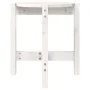 Mesa de centro de madera maciza de pino blanco Ø42,5x45 cm de vidaXL, Mesas de centro - Ref: Foro24-822313, Precio: 26,38 €, ...