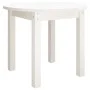 Mesa de centro de madera maciza de pino blanco Ø 55x45 cm de vidaXL, Mesas de centro - Ref: Foro24-822328, Precio: 46,97 €, D...