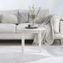 Mesa de centro de madera maciza de pino blanco Ø 55x45 cm de vidaXL, Mesas de centro - Ref: Foro24-822328, Precio: 46,97 €, D...