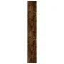 Estantería color roble ahumado 155x24x160 cm de vidaXL, Librerías y estanterías - Ref: Foro24-815360, Precio: 75,17 €, Descue...
