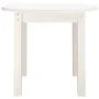 Mesa de centro de madera maciza de pino blanco Ø 55x45 cm de vidaXL, Mesas de centro - Ref: Foro24-822328, Precio: 46,97 €, D...