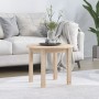 Mesa de centro de madera maciza de pino Ø 55x45 cm de vidaXL, Mesas de centro - Ref: Foro24-822327, Precio: 41,42 €, Descuent...