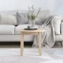 Mesa de centro de madera maciza de pino Ø 55x45 cm de vidaXL, Mesas de centro - Ref: Foro24-822327, Precio: 40,78 €, Descuent...