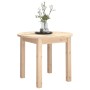 Mesa de centro de madera maciza de pino Ø 55x45 cm de vidaXL, Mesas de centro - Ref: Foro24-822327, Precio: 41,42 €, Descuent...