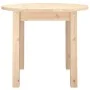 Couchtisch aus massivem Kiefernholz Ø 55x45 cm von vidaXL, Couchtisch - Ref: Foro24-822327, Preis: 40,78 €, Rabatt: %