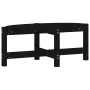 Mesa de centro de madera maciza de pino negro 87x48x35 cm de vidaXL, Mesas de centro - Ref: Foro24-822326, Precio: 36,91 €, D...