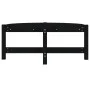 Solid black pine wood coffee table 87x48x35 cm by vidaXL, Coffee table - Ref: Foro24-822326, Price: 36,91 €, Discount: %