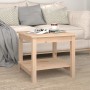Mesa de centro de madera maciza de pino 50x50x45 cm de vidaXL, Mesas de centro - Ref: Foro24-822277, Precio: 58,00 €, Descuen...