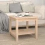 Mesa de centro de madera maciza de pino 50x50x45 cm de vidaXL, Mesas de centro - Ref: Foro24-822277, Precio: 54,80 €, Descuen...