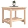 Mesa de centro de madera maciza de pino 50x50x45 cm de vidaXL, Mesas de centro - Ref: Foro24-822277, Precio: 54,80 €, Descuen...