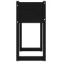 Jardinera madera maciza de pino negro 78x40x81 cm de vidaXL, Maceteros y jardineras - Ref: Foro24-822136, Precio: 80,36 €, De...