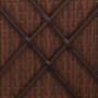 Tumbona convertible con cojines de ratán sintético marrón de vidaXL, Camas para exteriores - Ref: Foro24-317239, Precio: 353,...