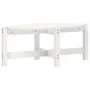 Solid white pine wood coffee table 87x48x35 cm by vidaXL, Coffee table - Ref: Foro24-822323, Price: 38,60 €, Discount: %
