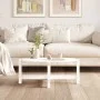 Solid white pine wood coffee table 87x48x35 cm by vidaXL, Coffee table - Ref: Foro24-822323, Price: 38,60 €, Discount: %