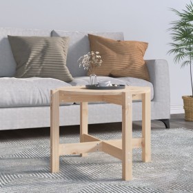 Mesa de centro de madera maciza de pino 62,5x45 cm de vidaXL, Mesas de centro - Ref: Foro24-822302, Precio: 44,24 €, Descuent...